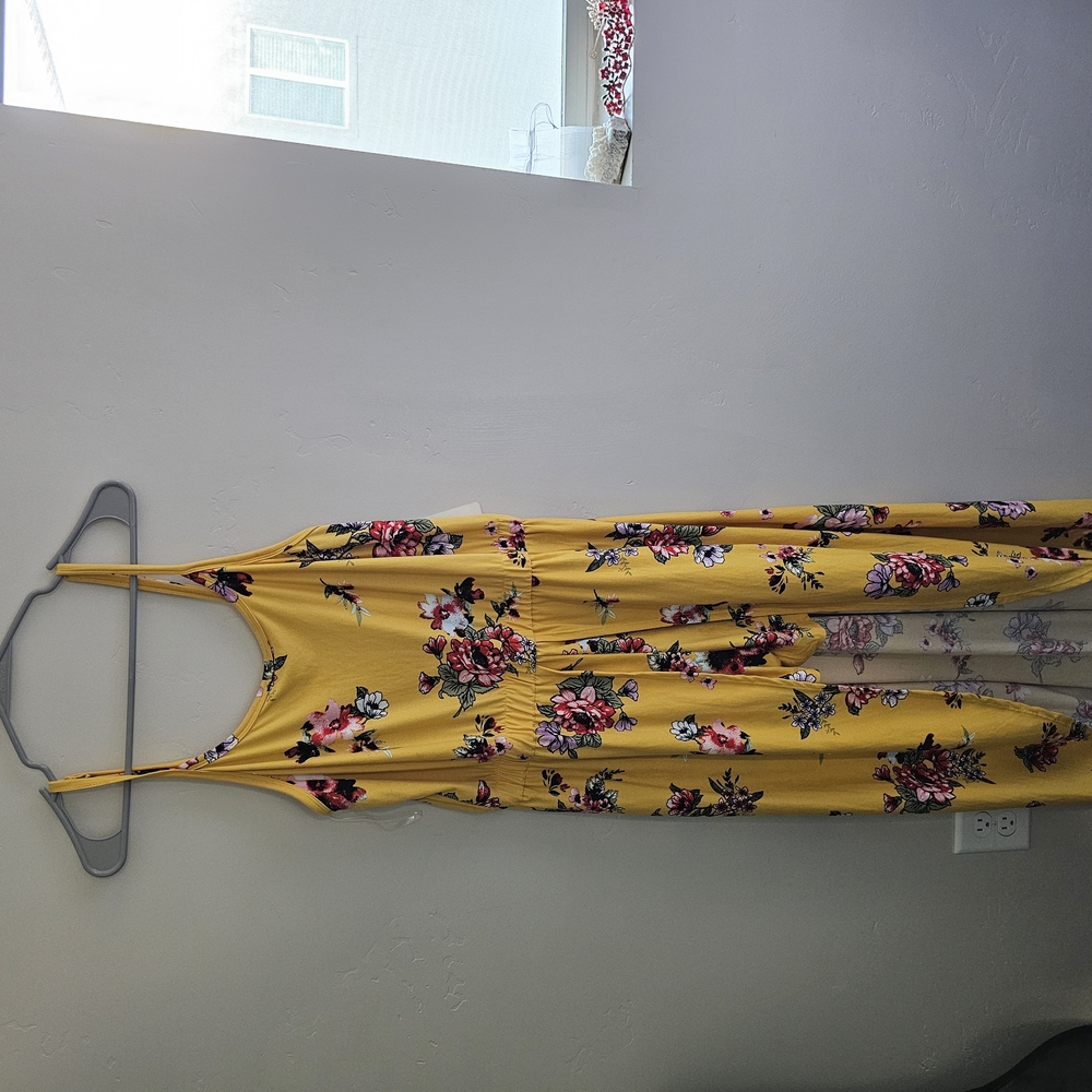 NWT Eye Candy Yellow High Low Romper - Picture 1 of 4